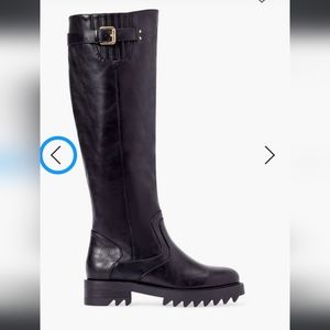 Justfab Morgane Tall Moto Boots